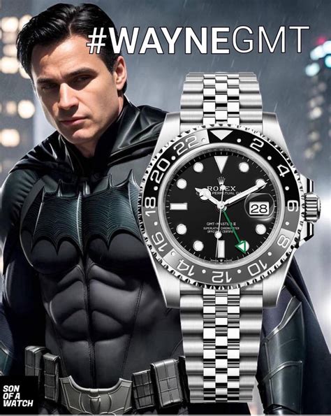 bruce wayne rolex 2024.